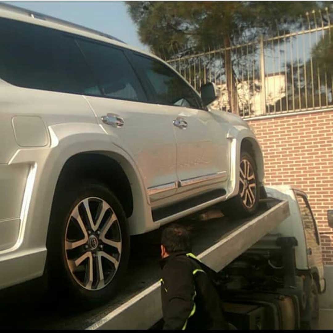 انتقال خودرو توسط خودرو بر علی گالری خودروبر علی