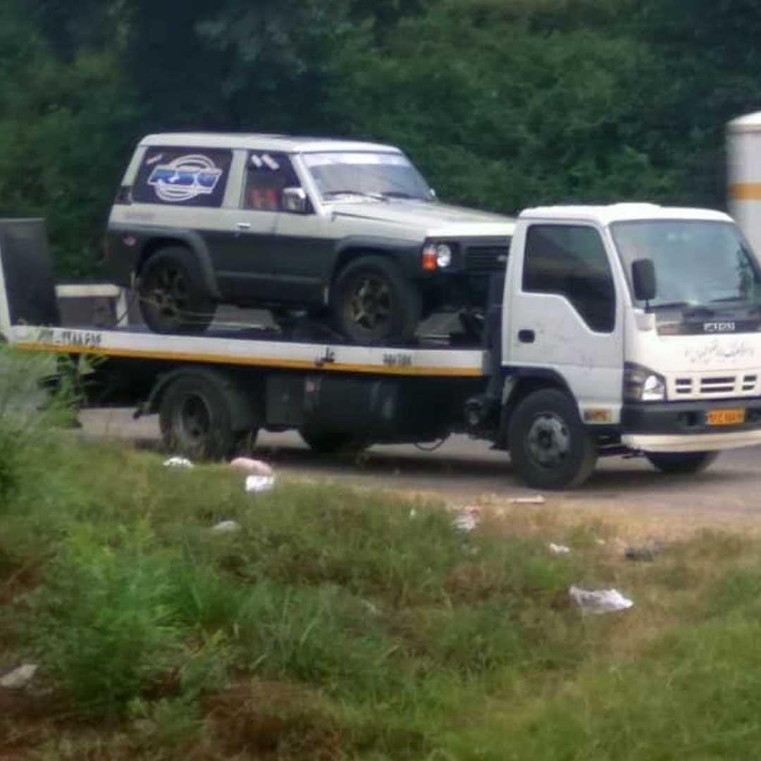 انتقال خودرو توسط خودرو بر علی گالری خودروبر علی